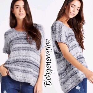 NWT BCBGeneration Cozy Soft Fuzzy Slouchy Sweater, Women’s Pullover, NWT